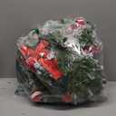 Liliful Christmas Mailbox Swag Red Green White 88 Inch Xmas Mailbox Swag Traditional Artificial Christmas Decorations for Home Indoor Outdoor Decorations