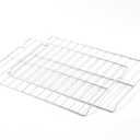 Atgestore W10256908 Oven Rack Replacement for Whirlpool Stove Oven Parts 24" x 15.7" Jenn-Air Maytag Kenmore Amana Range Oven Racks WPW10256908 304 Stainless Steel Oven Wire Rack Baking Rack 2 Pcs