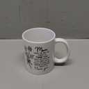 I Love You Mom Coffee Mug Cup, Mother's Day Birthday Gifts for Mom from Daughters Sons, Best Mama Mother Mommy Gifts Ceramic Coffee Mug 11 oz