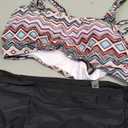 Yonique 3 Piece Tankini Swimsuits for Women Bathing Suits with Boy Shorts and Swim Tank Top Bra Modest Swimwear XL