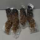 24 Inch Goddess Locs Crochet Hair 8 Packs Faux Locs Crochet Hair for Black Women 1B/30/27 Pre Looped River Locs Hair with Curly Ends (24 Inch (Pack of 8))
