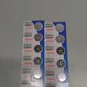 Tenergy 3V CR2025 Batteries, Lithium Button Coin Cell 2025 Battery, for Key FOBs & Other Devices, 10 Count