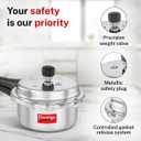 Prestige Popular Aluminium Pressure Cooker, 2 Liter
