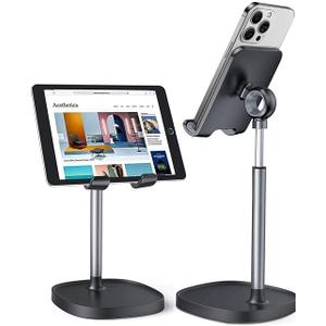 ISEN Desktop( Mechanical series) Cellphone Stand S4 ( Grey/1 Pack)