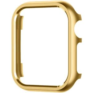 My Pretty Strap XOXO Protective Case for Apple Watch  Luxury Matte Metal Cover for Women, Scratch-Resistant  Compatible with Apple Watch 38/40/41/42/44/45/49mm Gold, Rose Gold, Silver, Champagne