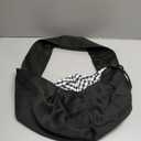 Tomkas Small Dog Sling Carrier - Classic Pocket & Classic Strap - for 3-10 lbs Pets(Black)