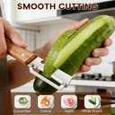 2 x Multi-Functional Vegetable Peeler for Kitchen, with Ergonomic Non-Slip Handle, Good Sturdy, 2 in 1 Fruit Peeler and Bottle Opener, best for potato, vegetable, apple, carrot and more(2pcs)