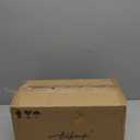 5" & 4" Wide Versatile Metal Candle Holder with Handmade Sturdy Glass Dome in Brass for Pillar Candle & Plants, 5.1" xH11.8 4" xH7.5, Industrial, Farmhouse, Shabby Chic. (2, Brass, Large & Small)