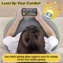 Reading Pillow & Lap Pillow for Gaming, Back Cushion for Bed Sitting Up, Backrest Pillow for Sitting in Bed, Couch or Floor