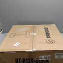 FDW Bistro Pub Table 40 Inch Height Cocktail Table Round Bistro Bar Table for Home and Kitchen Dining (Black)