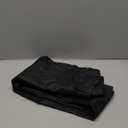 WAYRUNZ Womens High Waisted Stretch Faux Leather Pants PU Coated Legging Juniors (5) Black