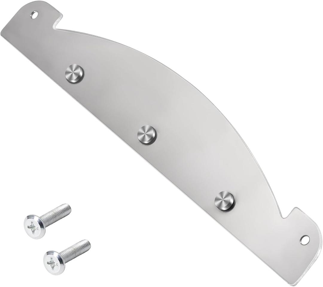 Hiorucet Heat Deflector Modification for Pit Boss Austin XL, Pro Series, Pit Boss 1150, Rancher XL, PB1100, Air Gap Mod. Temp Probe Shield. Stainless Steel Heat Diffuser Plate for Pit Boss Accessories