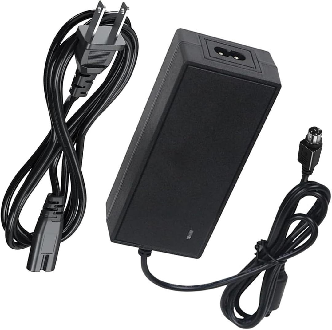 4 pin Power Supply for synology Disk Station Charger 4-Bay DS410 DS410j DS411 DS411J DS412 DS412 + DS416 DS418 DS423 DS918+ DS923+ DiskStation Network Storage NAS Server 12V DC Power Supply