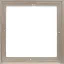 Pixy Canvas Floater Frame 16x16 for 1-1/2 (1.5) inch Deep Canvas Paintings/Canvas Prints/Wood Canvas Panels/Wall Art/Wall Decor/Home Decor/Artwork (Champagne, 16 x 16 inch, Square)