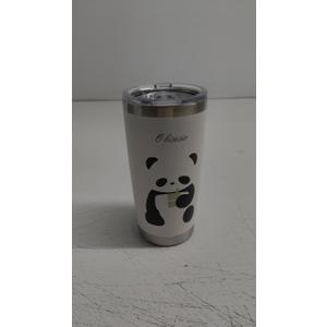 Panda Tumbler - 20oz Travel Mugs with Lid - Funny Gifts for Panda Lovers - Kids, Women, Girls - Birthday, Christmas, Back To School