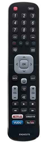 EN2AD27S Replaced Remote fit for Sharp TV LC-60N6200U LC-65N7000U LC-65N5200U LC-43N7000U LC-55N7000U LC-60N7000U LC-50N7000U LC-40N5000U LC-55N620CU