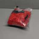 Hoolerry 2 Pcs Large Christmas Drawstring Gift Bag Santa Christmas Sacks for Presents Red Velvet 20 x 27 Inch Gift Bag for Xmas Party Supplies Holiday Wrapping (Santa Style)