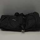 BAGSMART Large Toiletry Bag Travel Bag with Hanging Hook, Water-resistant Makeup Cosmetic Bag Travel Organizer for Accessories, Shampoo, Full Sized Container, Toiletries (Black)