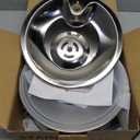 Cat Water Fountain, Stainless Steel Inside Ultra-Quiet Pump, 2L/67oz Automatic Dog Dispenser Water Bowl, Multiple Pets Water Fountain