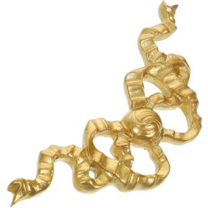 EXCEART Resin Hanging Bow - Bow Decoration Carved Onlays Resin knot Wall Decor Applique Ornament Home Art Craft Tie Wall Decoration Photo Frame