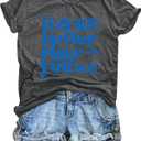 Down Syndrome Awareness Shirt Women Down Right Perfect Shirt Love Heart Ribbon Tee Inspirational Saying Tops (Gray)