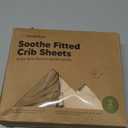 KeaBabies 2-Pack Organic Crib Sheets for Boys, Girls - 52x28 Fitted Crib Mattress Sheet Neutral, Breathable Jersey Cotton Cover for Baby Bed, Toddler Mattress, Soft & Cute Prints (Pecan)