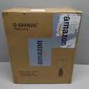 24 inch Vintage Ceramic Table Lamp - Single Farmhouse Rustic Bedside Lamp with Natural Textured Finish, Nightstand Lamps for Living Room, Bedroom, End Table