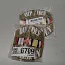 Edward & Co 2pcs Sticker OIF/OEF Operation Iraqi Enduring Freedom Veteran Decal United States Army Military for Car Truck Window Laptop Bumper US Flag 5 inches x3.25 inches