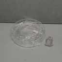 Sunnyray 2 Pcs Acrylic Cake Stands for Dessert Table Clear Fillable Cake Riser Cupcake Tier with LED Strings for Birthday Wedding Holiday Party Display(6'', 8'')