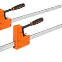 JORGENSEN 36-inch Bar Clamps, 90Cabinet Master Parallel Jaw Bar Clamp Set, 2-pack