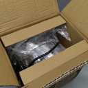 FanGoFast 6 inch Exhaust Fan, Kitchen Exhaust Fan for Wall, Potable Window Exhaust Fans, 308CFM Wall mounted Bathroom Fan with Check Valve for Kitchen, Workshop, Basement (Silver)