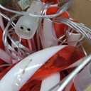 Brightown 35" Candy Cane Lights Outdoor Pathway, 10 Packs Jumbo Candy Cane Pathway Lights, 8 Modes LED Outdoor Candy Cane Decorations Christmas Pathway Lights Yard Lawn Driveway Walkway Sidewalk (Red and White)