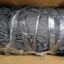 Ninemoon 3 Inch Memory Foam Mattress Topper with Cool Nylon-Spandex Cover, Full