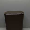 Cesun Bathroom Trash Can with Lid, 5 Gallon Motion Sensor Trash Can, Small Automatic Garbage Can, Touchless Smart Plastic Slim Wastebasket for Bedroom, Office, rv, Living Room, Brown