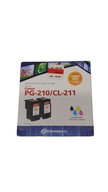 Data Products Remanufactured Inkjet Cartridges Canon PG-210/CL-211 Combo Pack