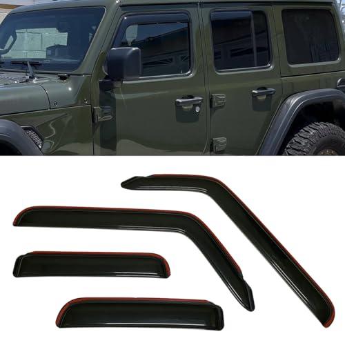 Style Smoke Window Visors Sun Shade Rain Guards Deflector Compatible