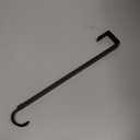 Homoyoyo Long Wreath Hanger for Front Door Metal Wreath Hook Length Adjustment Christmas Decorative Garland Hanger