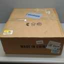 20" Caged Ceiling Fans with Lights and Remote, Boho Flush Mount Ceiling Fan with Light, Low Profile Chandelier 6 Speed Bladeless Reversible Ceiling Fan w/ 4 Bulbs. for Living Room Bedroom.