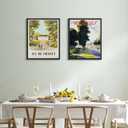 ENJOYBASICS 16x20 Picture Frame, Display Poster 11x14 with Mat or 16 x 20 Without Mat, Wall Gallery Photo Frames, Black, 2 Pack