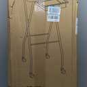 Salon Folding Tray, Folding Salon Rolling Tray on Wheels, Color Tray for Hair Esthetician&Stylist,Tattoo Cart, Beauty