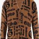 Coconut Latte Cardi Sweater, Size Large