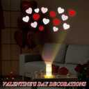 Baquler Easter Flameless Candles Egg Projector Lights Easter Basket Stuffers Spring Home Table Decor Egg LED Candle Night Light with Remote and Timer Battery Operated Gifts for Holiday Indoor Decor