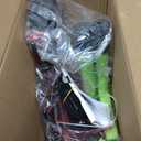 Pedal Exerciser Desk Exercise Bike Leg and Arm Bike with LCD Monitor Foldable (Black/Green)