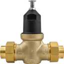1" NR3XLDU Water Pressure Reducing Valve, 1" NR3XL with Double Union FNPT Connection, No Lead Water Pressure Regulator for Home & Commercial Use