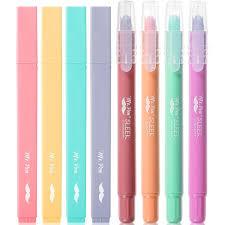 Mr. Pen No Bleed Gel Highlighters, Friendly Colors, 8 Pack, Bible Highlighters and Pens No Bleed, Bible Markers for Study, Journaling, School Supplies and Accessories
