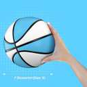 Uladis 2 Pack Pool Basketball - Choose Between Size 3 and Size 6, Waterproof Ball with Anti-Slip Grip, Sturdy for Swimming Pool Basketball Hoops & Games