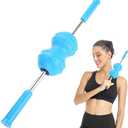 OUTASIGHT Massage Stick Roller, Multifunctional Body Muscle Massager, Deep Massage Stick Relief Myofascial Release with 2 Balls for Men and Women