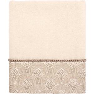 Avanti Linens Deco Shell Hand Towel, One Size, Ivory