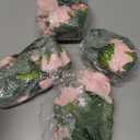 TELDRASSIL 4Pcs(26 FT) Artificial Rose Vine Fake Flower Garland Fake Silk Rose Hanging Vine for Wedding Party Background Arch Garden Background Decoration (Pink)