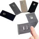 Waist Extenders with Metal Hooks and Eyes 5 Pcs Fabric Pants Extenders 5 Colors Pants Waist Extenders for Pants Skirts Pregnancy Maternity (Black, Navy, Brown, Taupe, Beige)